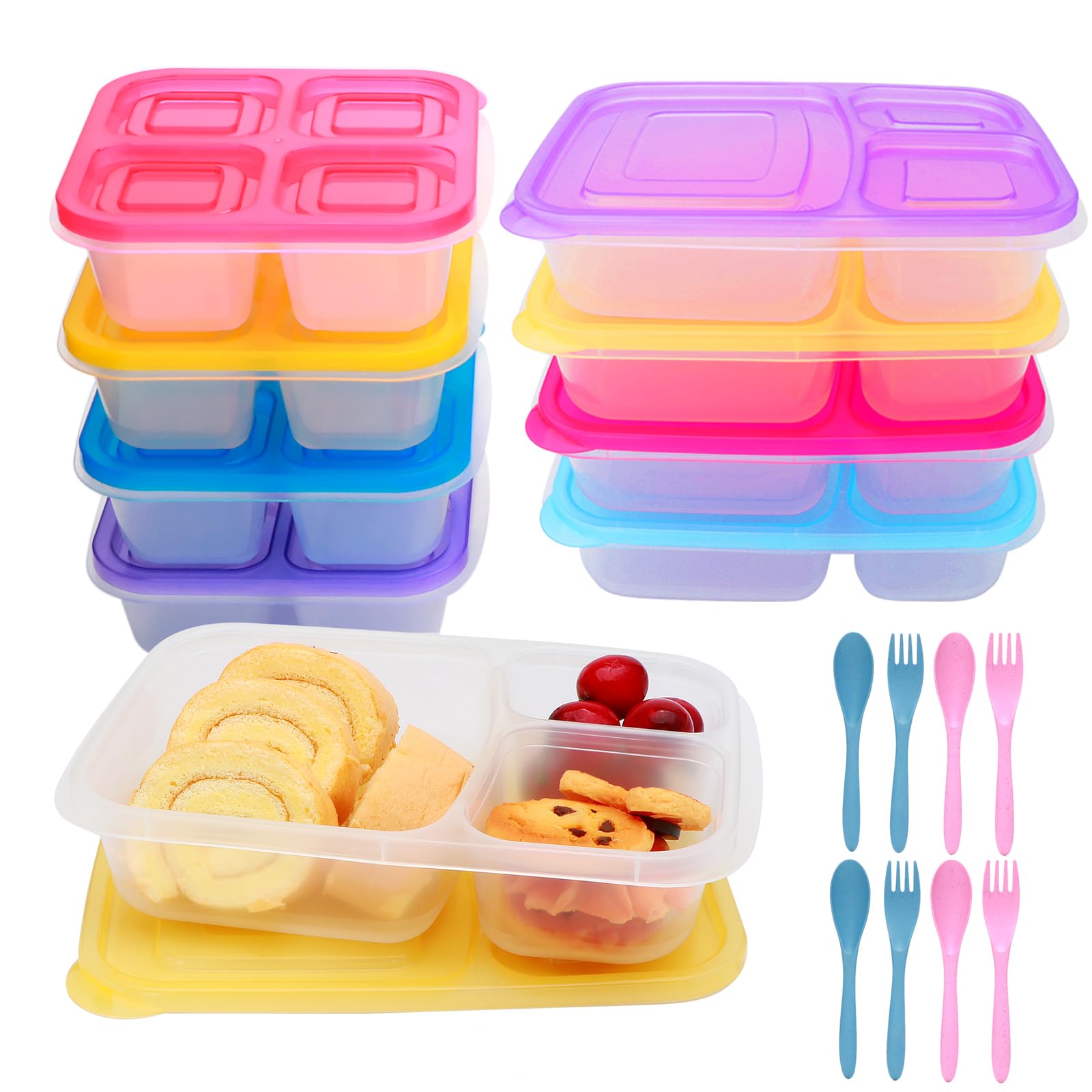 Amazon｜Nuxaoisgel 弁当用ランチボックス、再利用可能なランチ